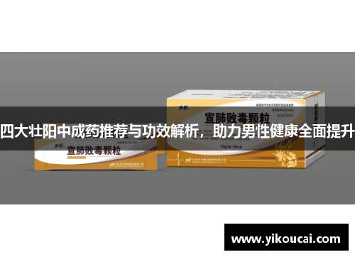 四大壮阳中成药推荐与功效解析，助力男性健康全面提升